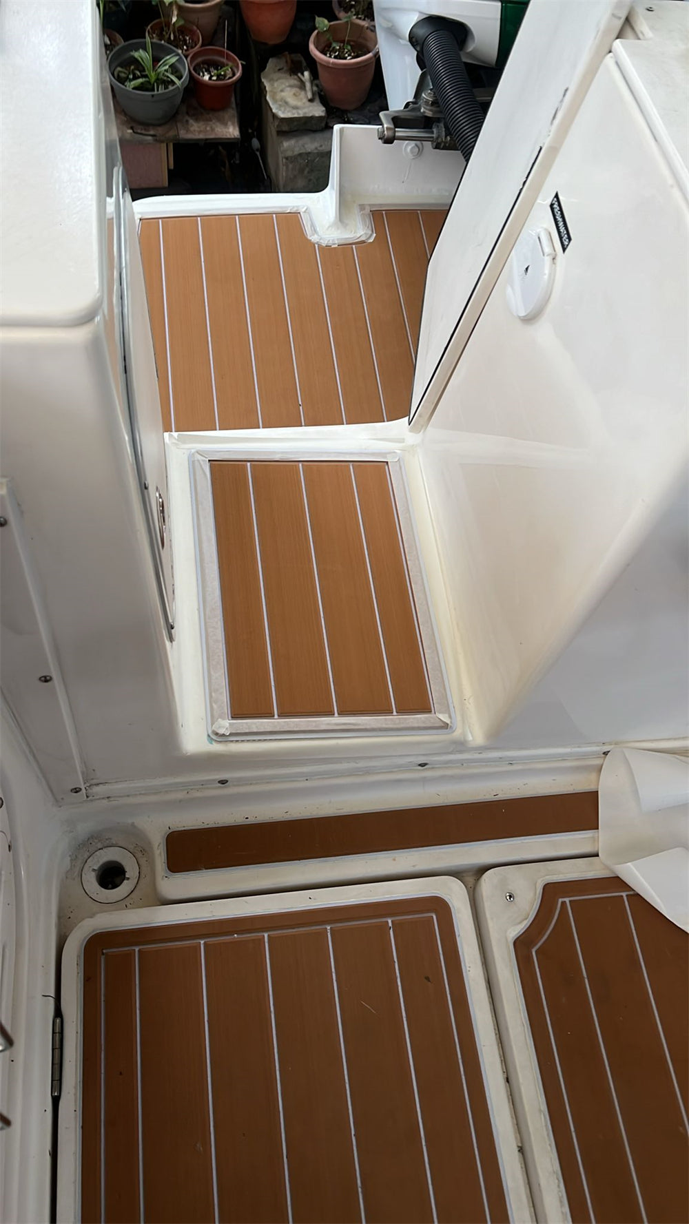 EVA Boat Flooring Kit for 2008 Bayliner Trophy 2902 – Offshore Fishing Boat Marine Flooring & Non Slip High Grip Deck Replacement for Sport Fishing Boats - Hxbyx