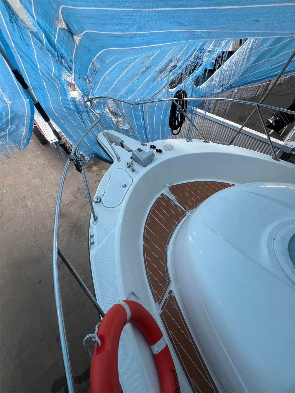 EVA Boat Flooring Kit for 2008 Bayliner Trophy 2902 – Offshore Fishing Boat Marine Flooring & Non Slip High Grip Deck Replacement for Sport Fishing Boats - Hxbyx