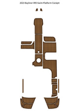 EVA Boat Flooring Kit for 2023 Bayliner VR5 – Modern Bowrider Marine Flooring & Non Slip Premium Family Boat Deck Upgrade for Next Generation Boats