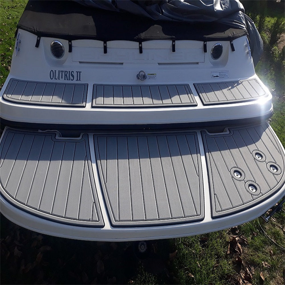 EVA Boat Flooring Kit for 1998 Bayliner 2050 – Classic Bowrider Marine Flooring & Non Slip Entry Level Boat Deck Restoration Upgrade for Older Family Boats - Hxbyx