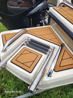 EVA Boat Flooring Kit for 2019 Bayliner E7 – Modern Compact Bowrider Marine Flooring & Non Slip Entry Level Family Boat Deck Upgrade - Hxbyx