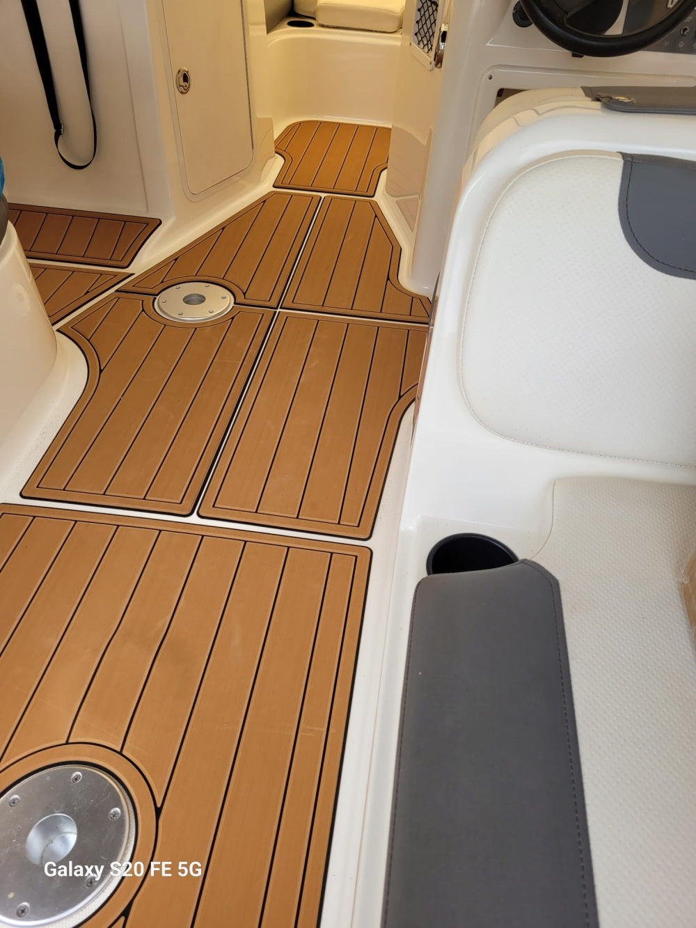 EVA Boat Flooring Kit for 2019 Bayliner E7 – Modern Compact Bowrider Marine Flooring & Non Slip Entry Level Family Boat Deck Upgrade - Hxbyx