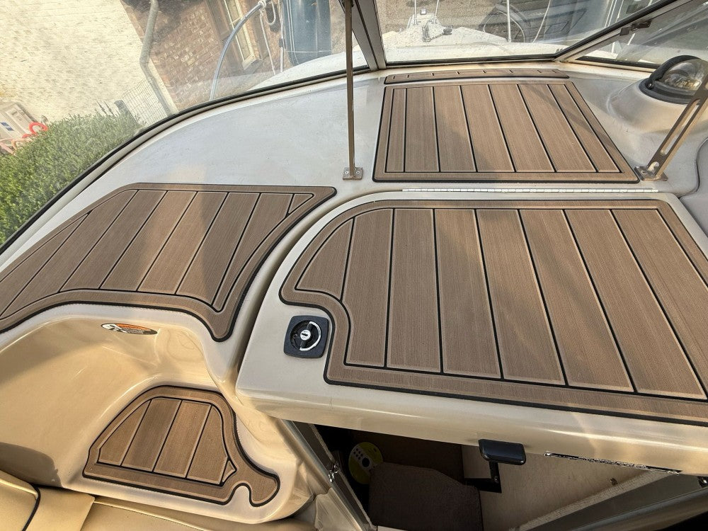 EVA Boat Flooring Kit for 1998 Bayliner 2655 – Cabin Cruiser Marine Flooring & Non Slip Interior Restoration Upgrade for Classic Family Weekender Boats - Hxbyx