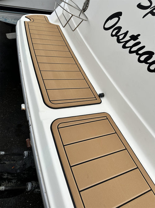 EVA Boat Flooring Kit for 1995 Bayliner 2355 – Cabin Cruiser Marine Flooring & Non Slip Deck Restoration Upgrade for Classic Small Family Boats - Hxbyx