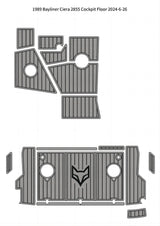 EVA Boat Flooring Kit for 1989 Bayliner Ciera 2855 – Vintage Cabin Cruiser Marine Flooring & Non Slip Deck Restoration Upgrade for Classic Legacy Boats