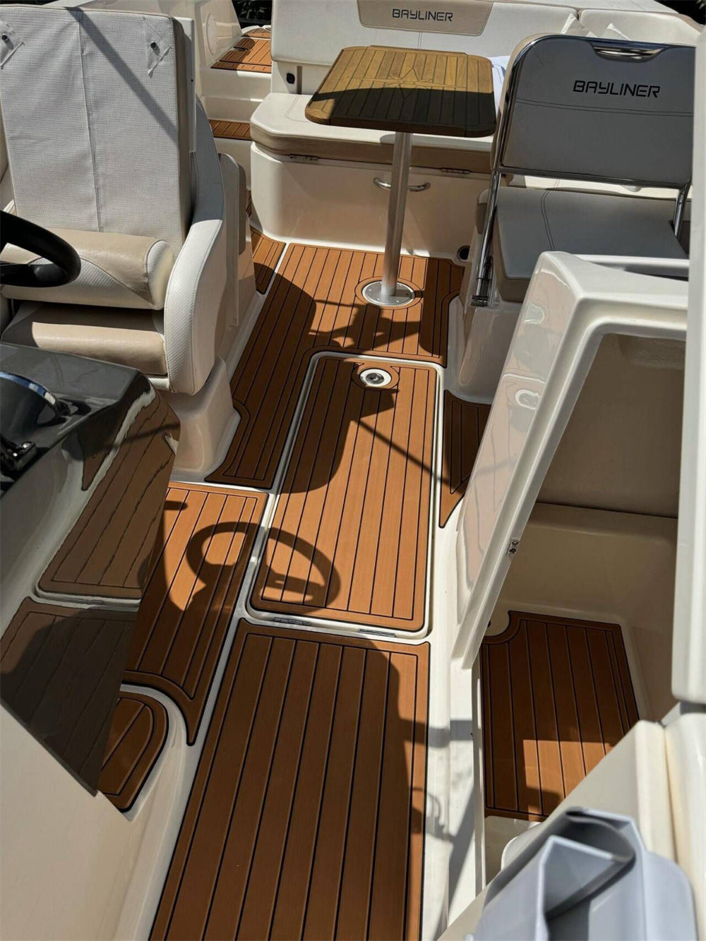 EVA Boat Flooring Kit for 2016 Bayliner VR6 – Premium Family Bowrider Marine Flooring & Non Slip Deck Upgrade for Modern Recreational Boats - Hxbyx