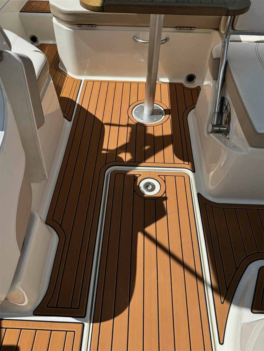EVA Boat Flooring Kit for 2016 Bayliner VR6 – Premium Family Bowrider Marine Flooring & Non Slip Deck Upgrade for Modern Recreational Boats - Hxbyx