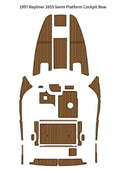 EVA Boat Flooring Kit for 1997 Bayliner 2855 – Cabin Cruiser Marine Flooring & Non Slip Deck Restoration Upgrade for Classic Family Weekender Boats - Hxbyx