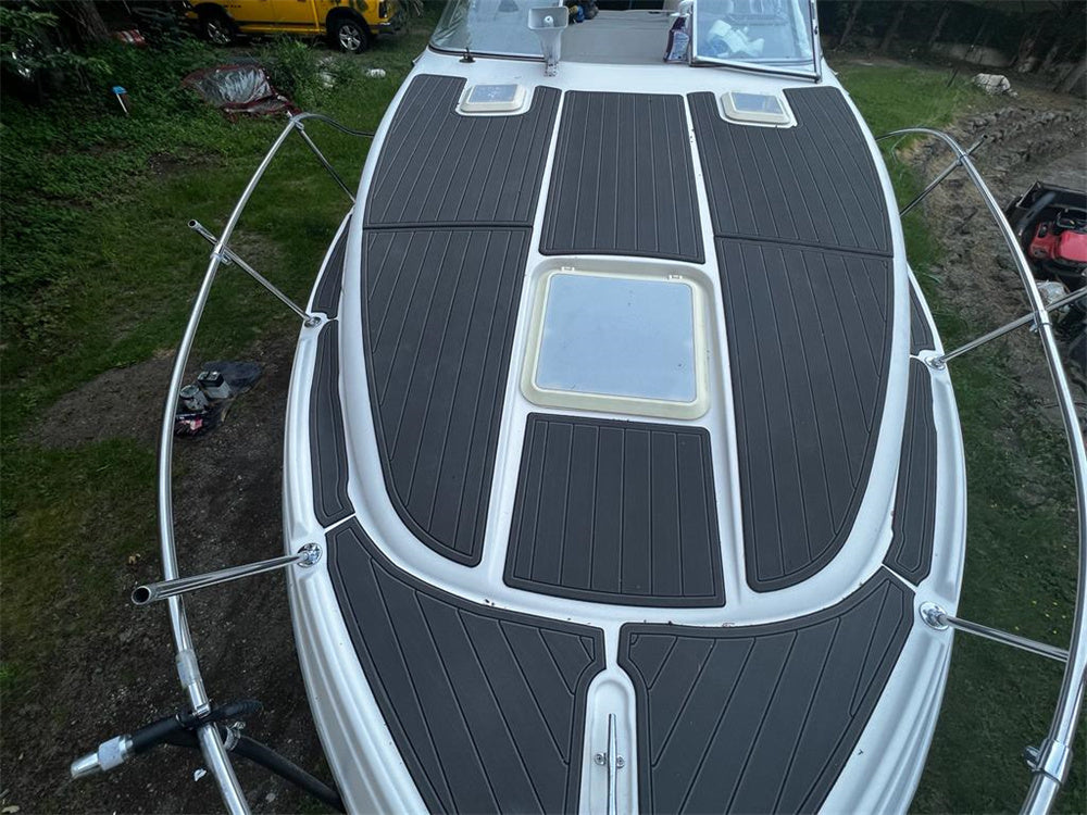 EVA Boat Flooring Kit for 1997 Bayliner 2855 – Cabin Cruiser Marine Flooring & Non Slip Deck Restoration Upgrade for Classic Family Weekender Boats - Hxbyx
