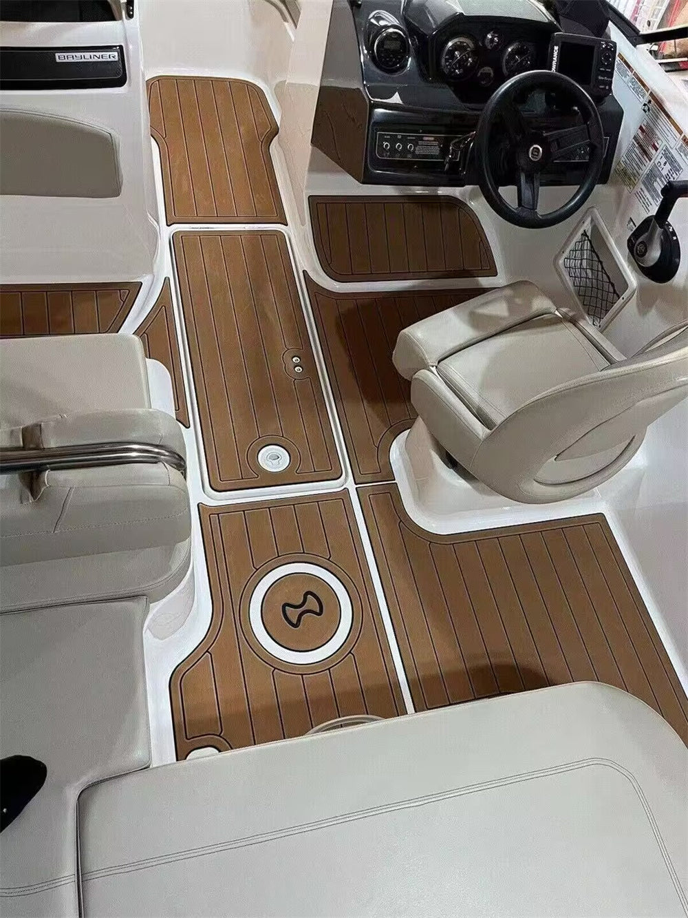 EVA Boat Flooring Kit for 2019 Bayliner VR5 – Modern Family Bowrider Marine Flooring & Non Slip Deck Upgrade for Next Generation Recreational Boats - Hxbyx