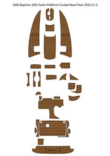 EVA Boat Flooring Kit for 2000 Bayliner 2855 – Cabin Cruiser Marine Flooring & Non Slip Deck Upgrade for Mid-Age Family Weekender Boats
