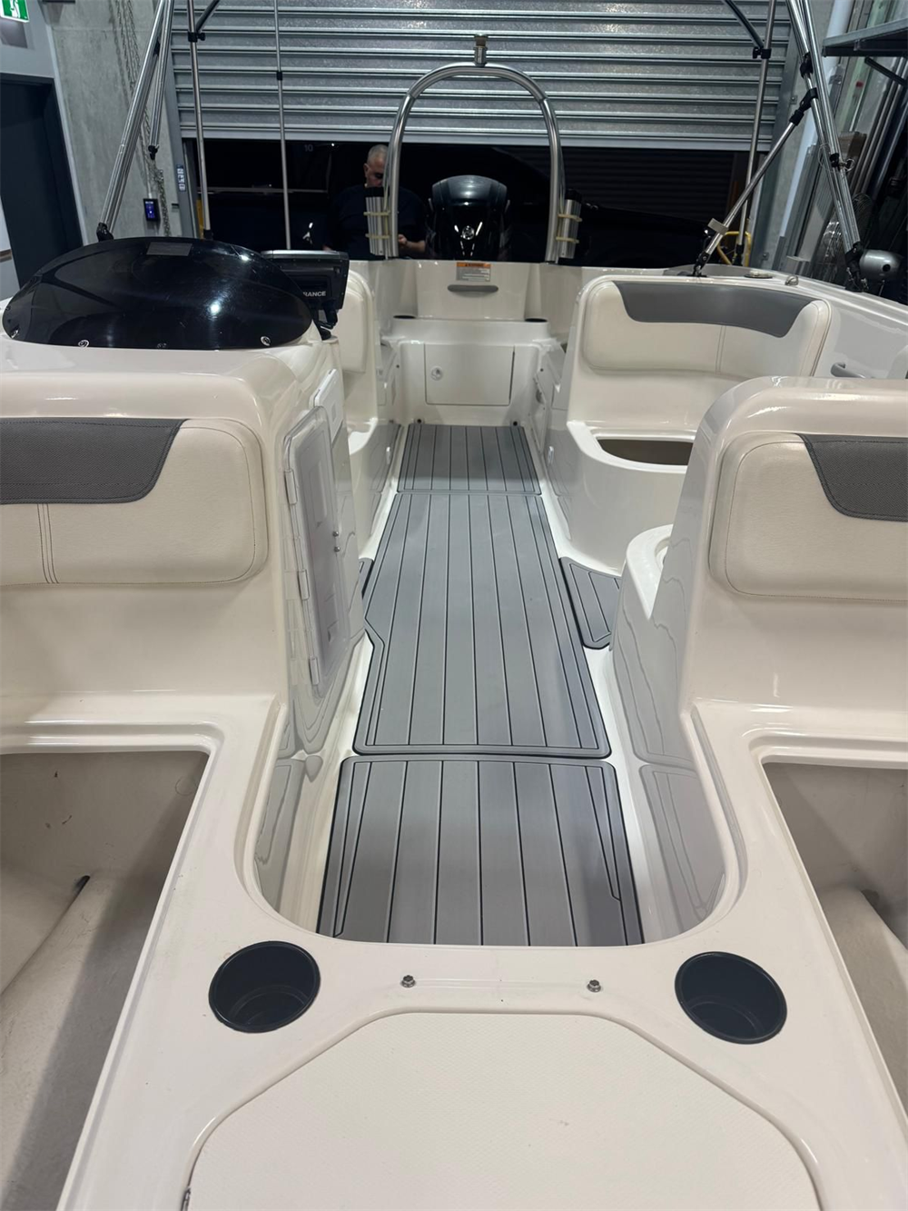 EVA Boat Flooring Kit for 2016 Bayliner Element XL – Modern Deck Boat Marine Flooring & Non Slip Family Boat Upgrade for Social and Recreational Boats - Hxbyx