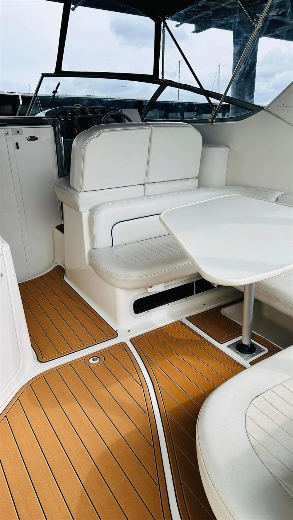EVA Boat Flooring Kit for 2004 Bayliner 305 Ciera – Large Cabin Cruiser Marine Flooring & Non Slip Deck Upgrade for Family Luxury Weekender Boats - Hxbyx