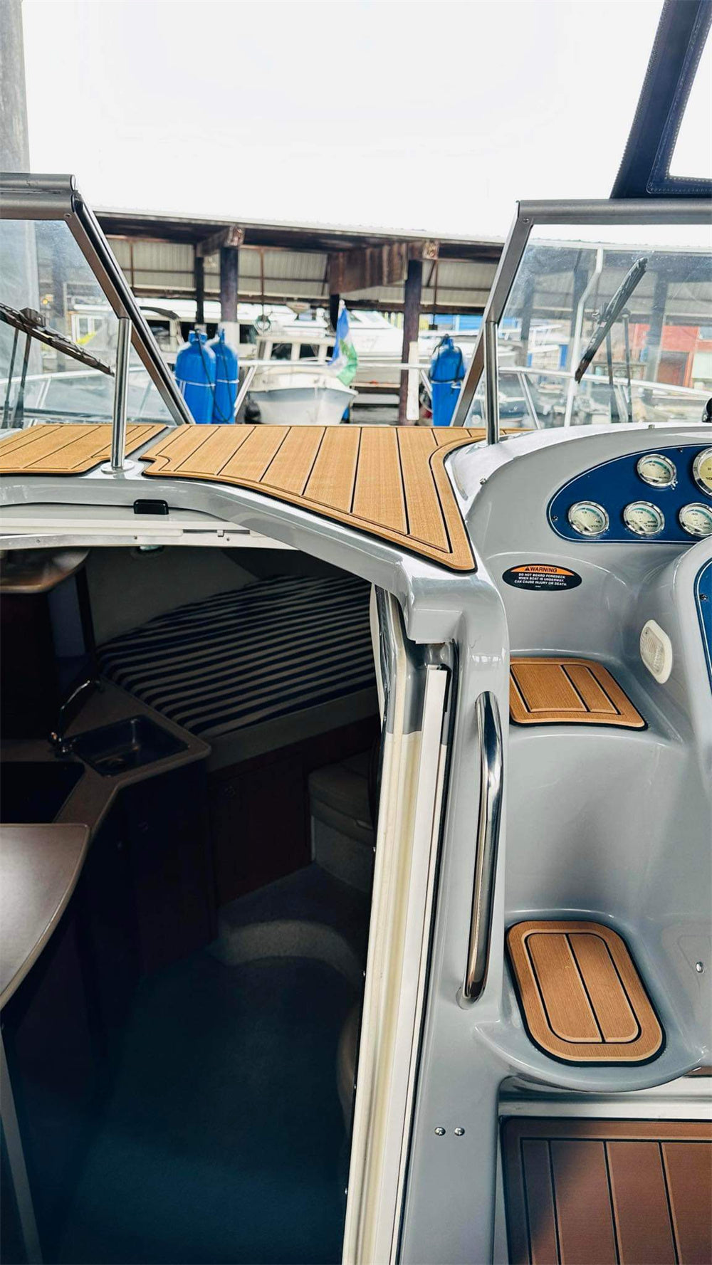 EVA Boat Flooring Kit for 2004 Bayliner 305 Ciera – Large Cabin Cruiser Marine Flooring & Non Slip Deck Upgrade for Family Luxury Weekender Boats - Hxbyx