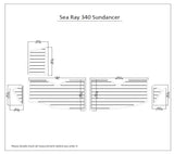 EVA Boat Flooring Kit for 2000 Sea Ray Sundancer 340 – Custom Cruiser Deck & Non Slip Marine Flooring Replacement
