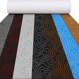 Topographic Contour DIY EVA Foam Sheet – Customize Your Colors
